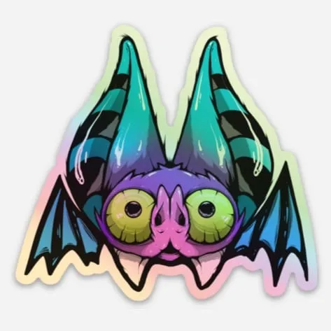 Freaking Ding Bat Sticker