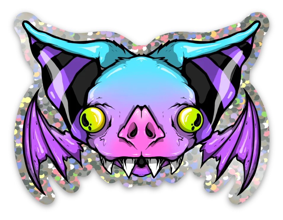 Freaking Ding Bat Sticker