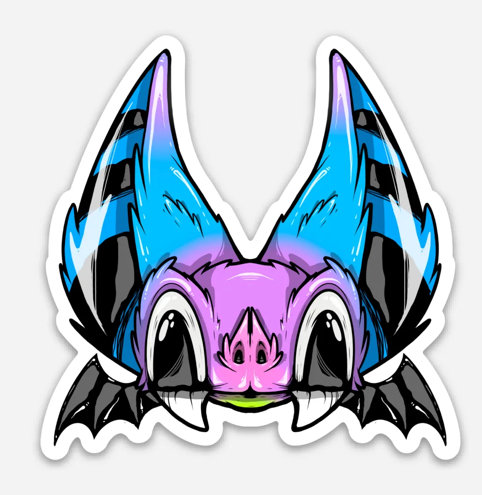 Freaking Ding Bat Sticker
