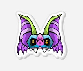 Freaking Ding Bat Acrylic Pin