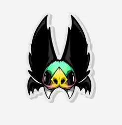 Freaking Ding Bat Acrylic Pin