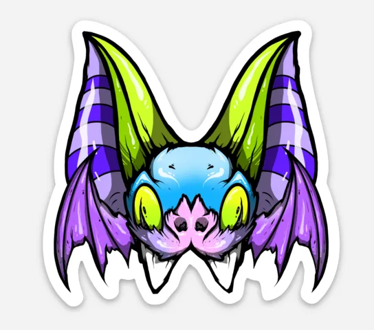 Freaking Ding Bat Sticker