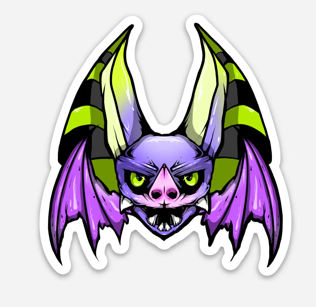 Freaking Ding Bat Sticker