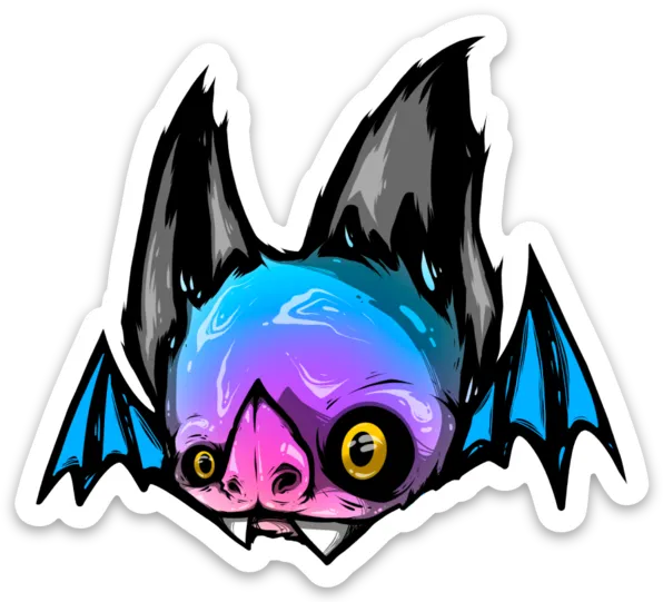 Freaking Ding Bat Sticker