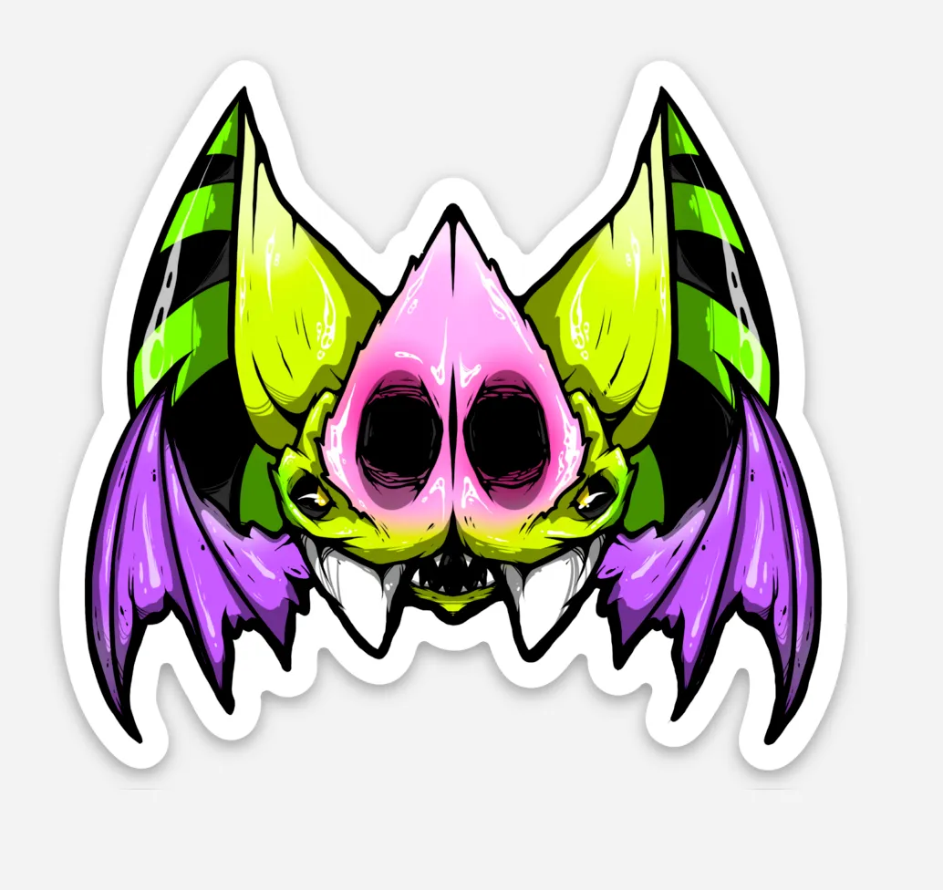 Freaking Ding Bat Sticker